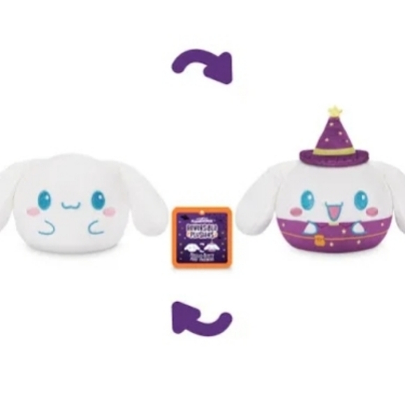 🎃 CINNAMOROLL 🪄 Plushiverse Reversible Plushies HK & Friends Sanrio TeeTurtle - Picture 2 of 11